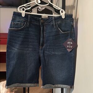 Women’s Blue Denim Shorts